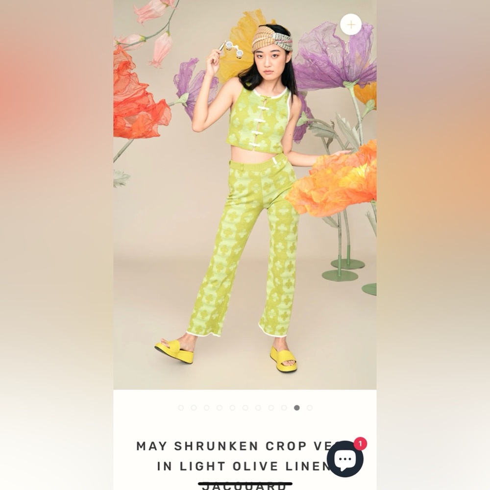 YanYan 2-piece knit set - size M